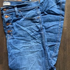 Madewell 10” high riser skinny skinny